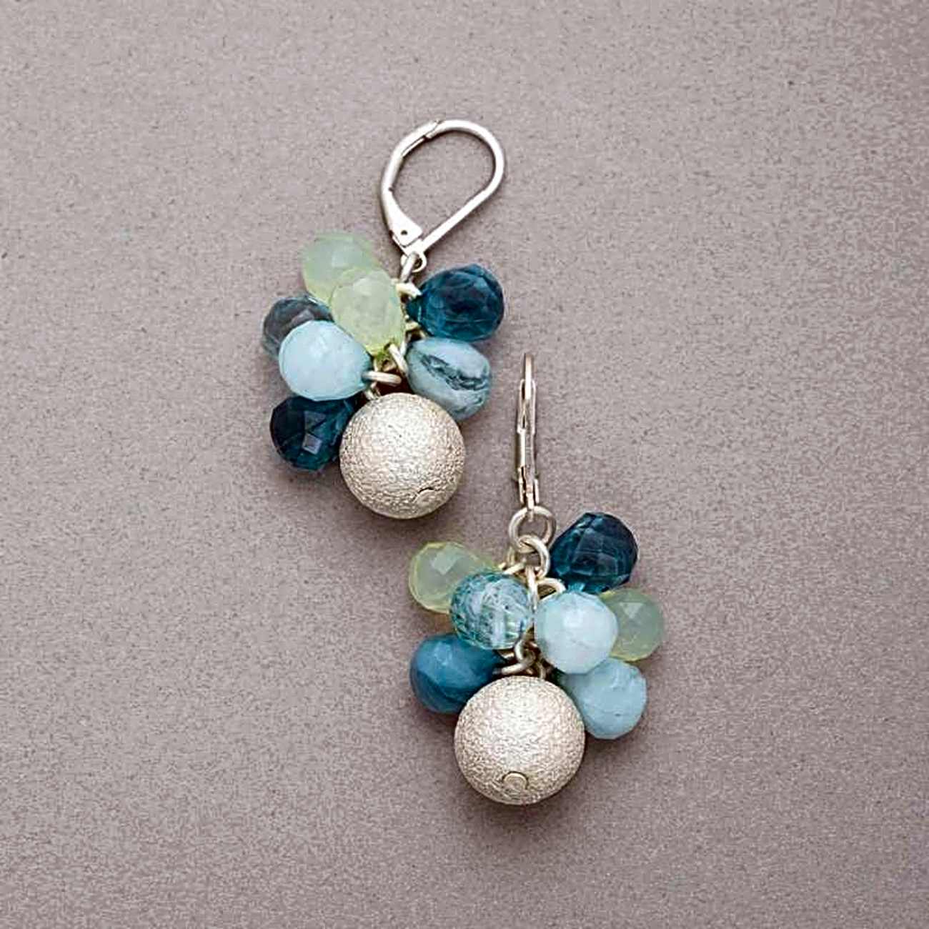 Cluster Drop Earring