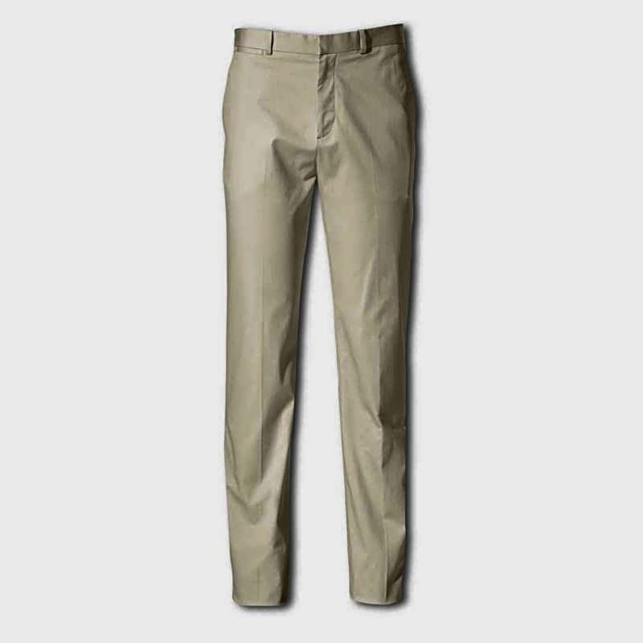 Front Rise Straight Leg Pants