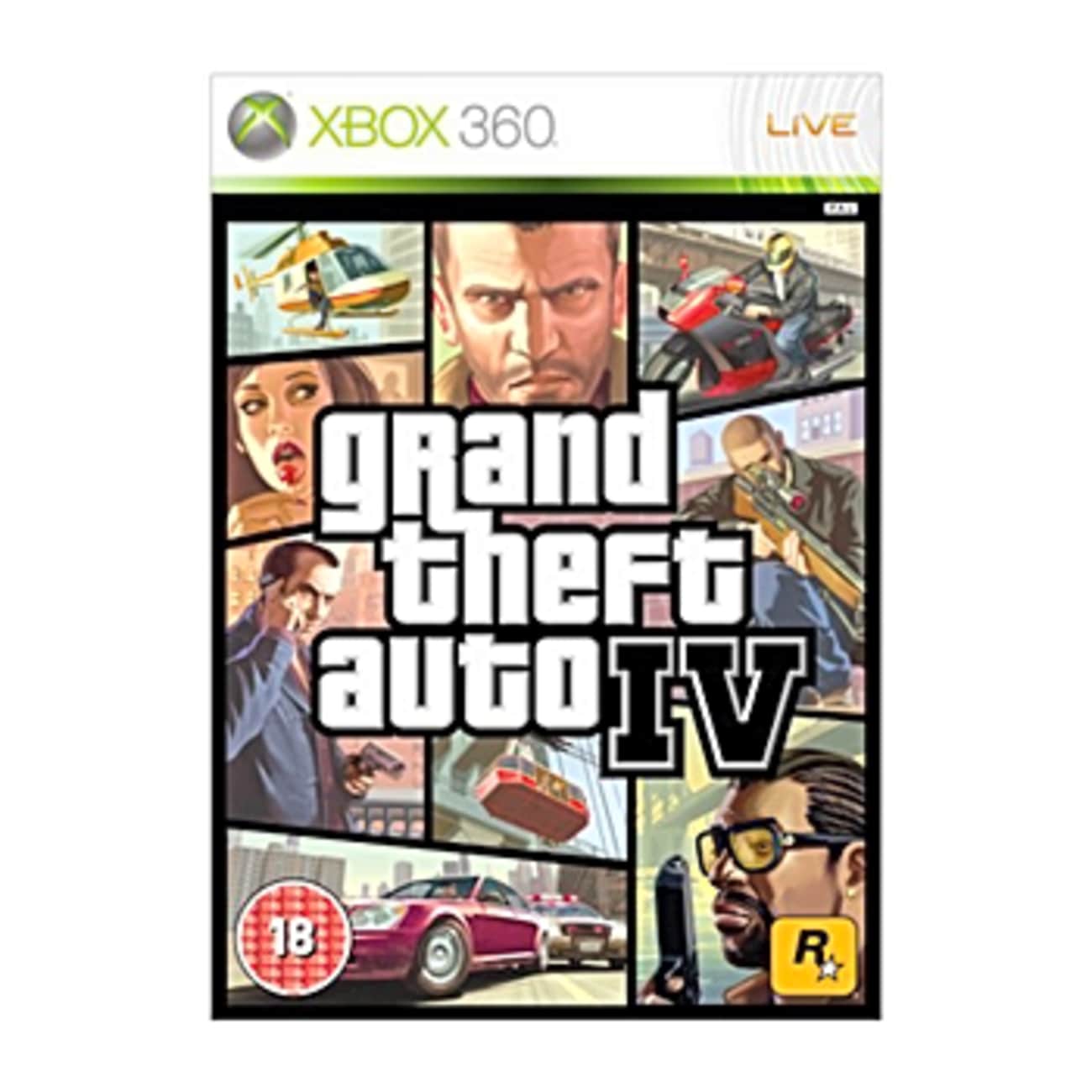 Grand Theft Auto 4 (for X-Box 360)