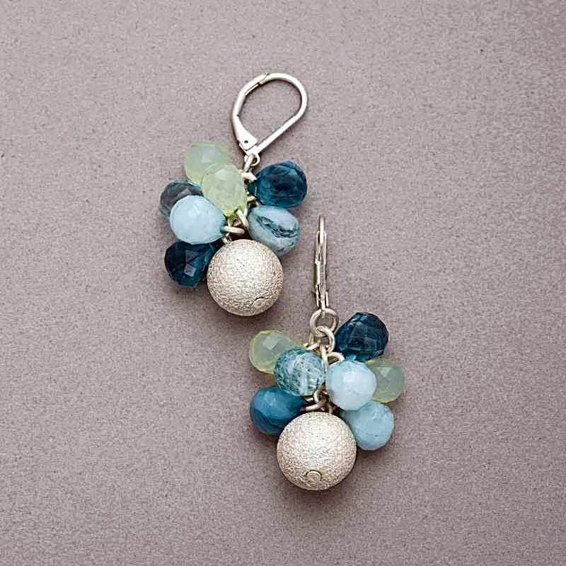 Cluster Drop Earring